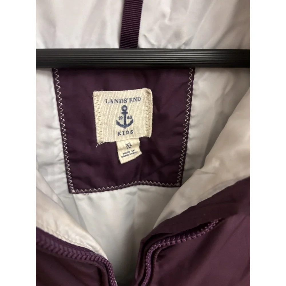 Lands End purple sleeveless